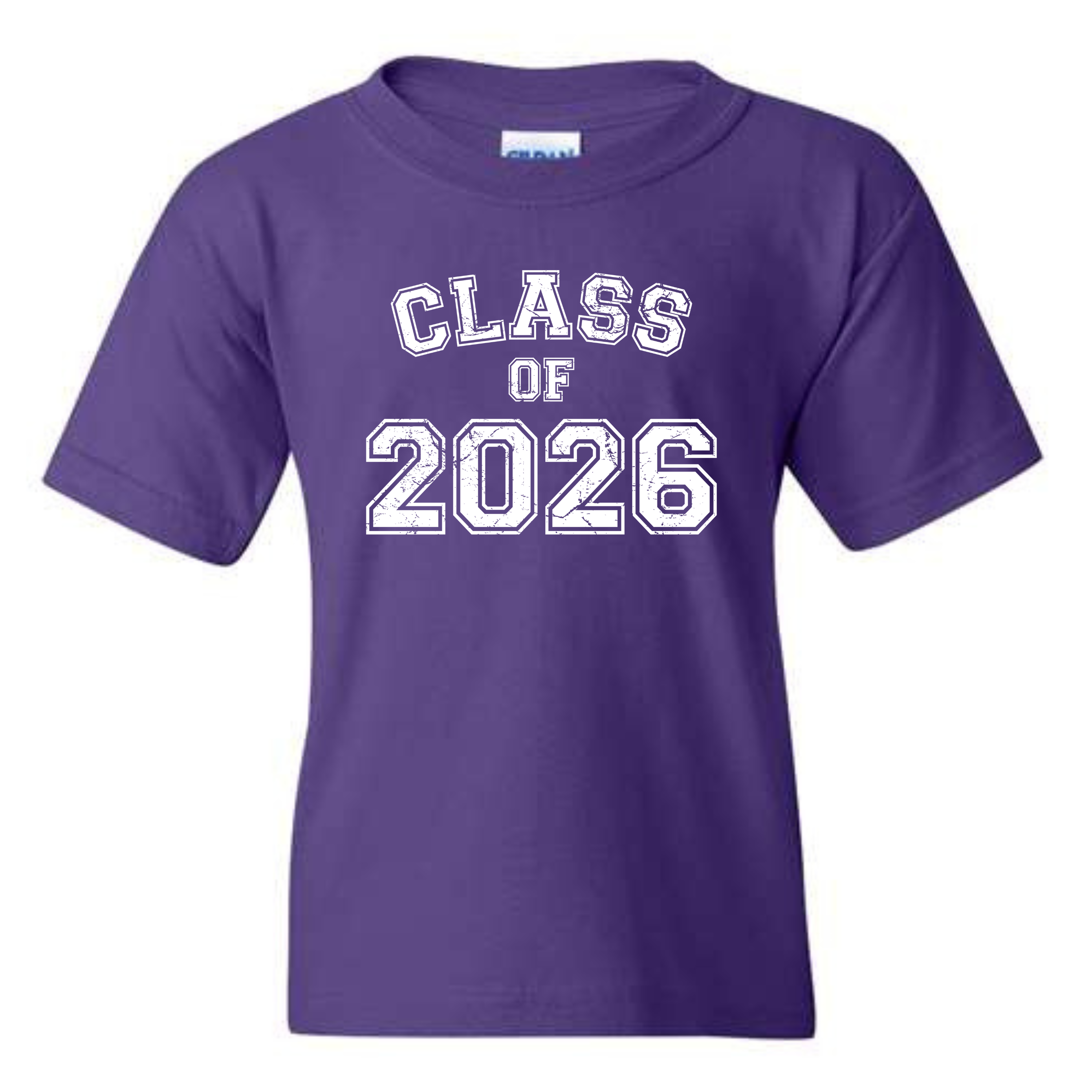 Underwood sixth grade class graduation tee- 5000 Purple